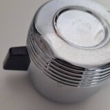 Petit pot sucrier en métal