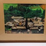 Robert SAVARY (1920-2000) - Original Signed Painting - Landscape of Vil