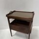 Mahogany serving table with marquetry inlay decoration, 20th century.