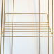 Side table in gilded brass
