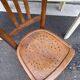 Paire de chaises bistrot bois courbé