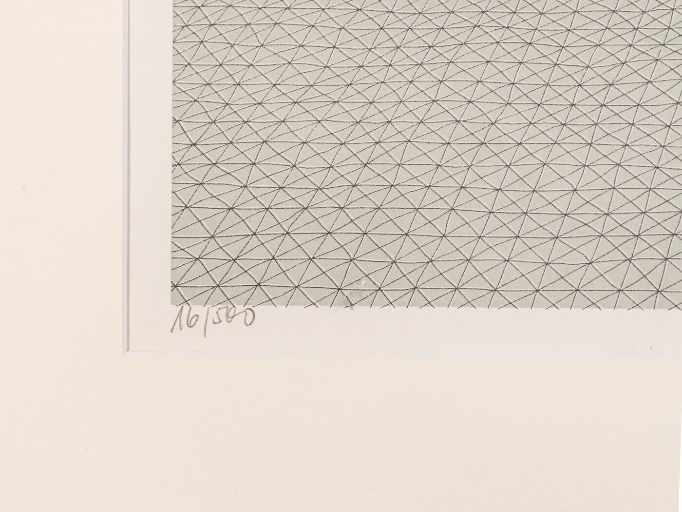 Études géométriques, Art graphique sur papier, 63 x 74cm