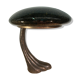 Champignon bio bronze Murano bubble glass lampe de bureau