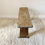 Brutalist farm bench