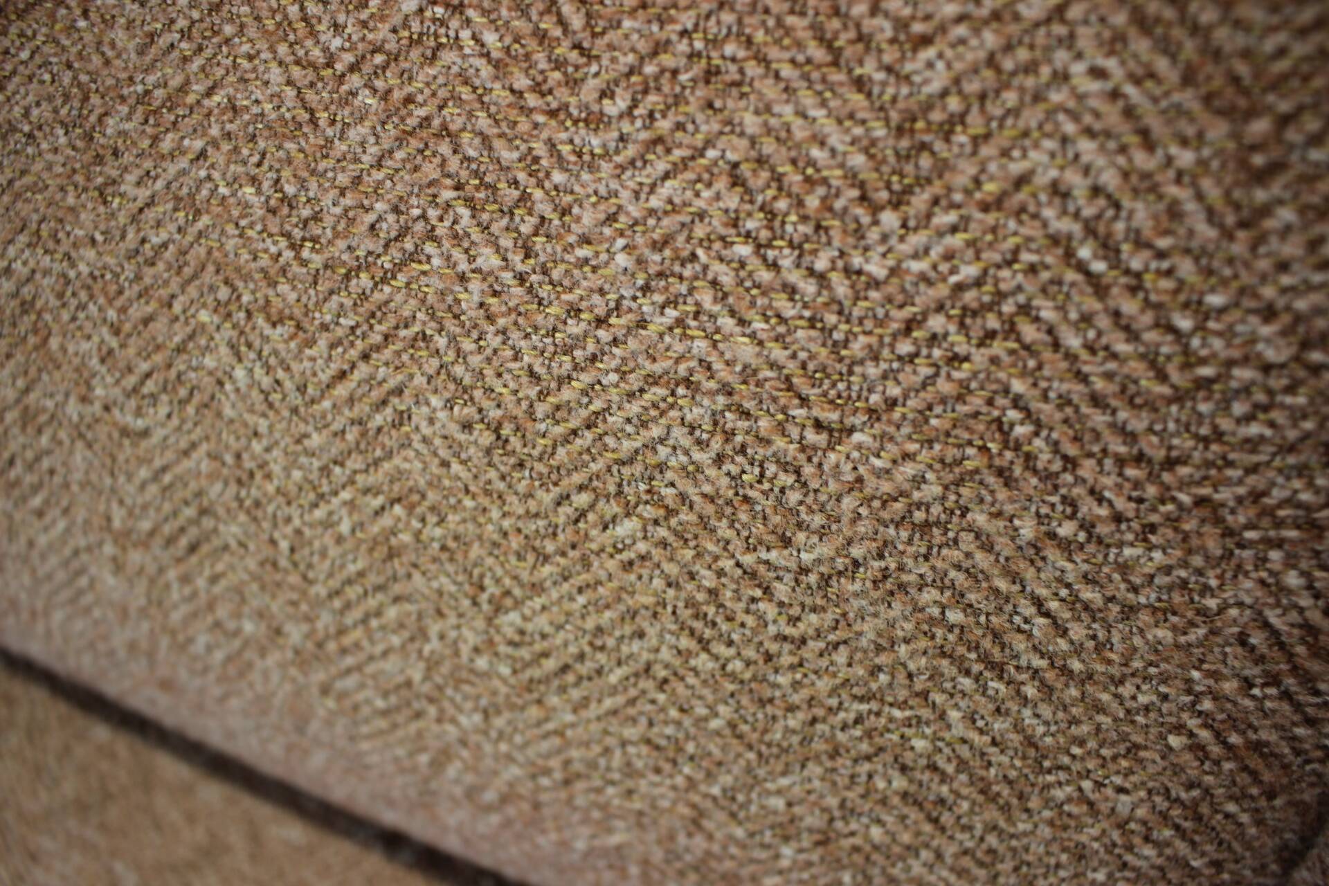 Mid-century wingback lounge chair in pink fabric, Czechoslovakia, 1970s