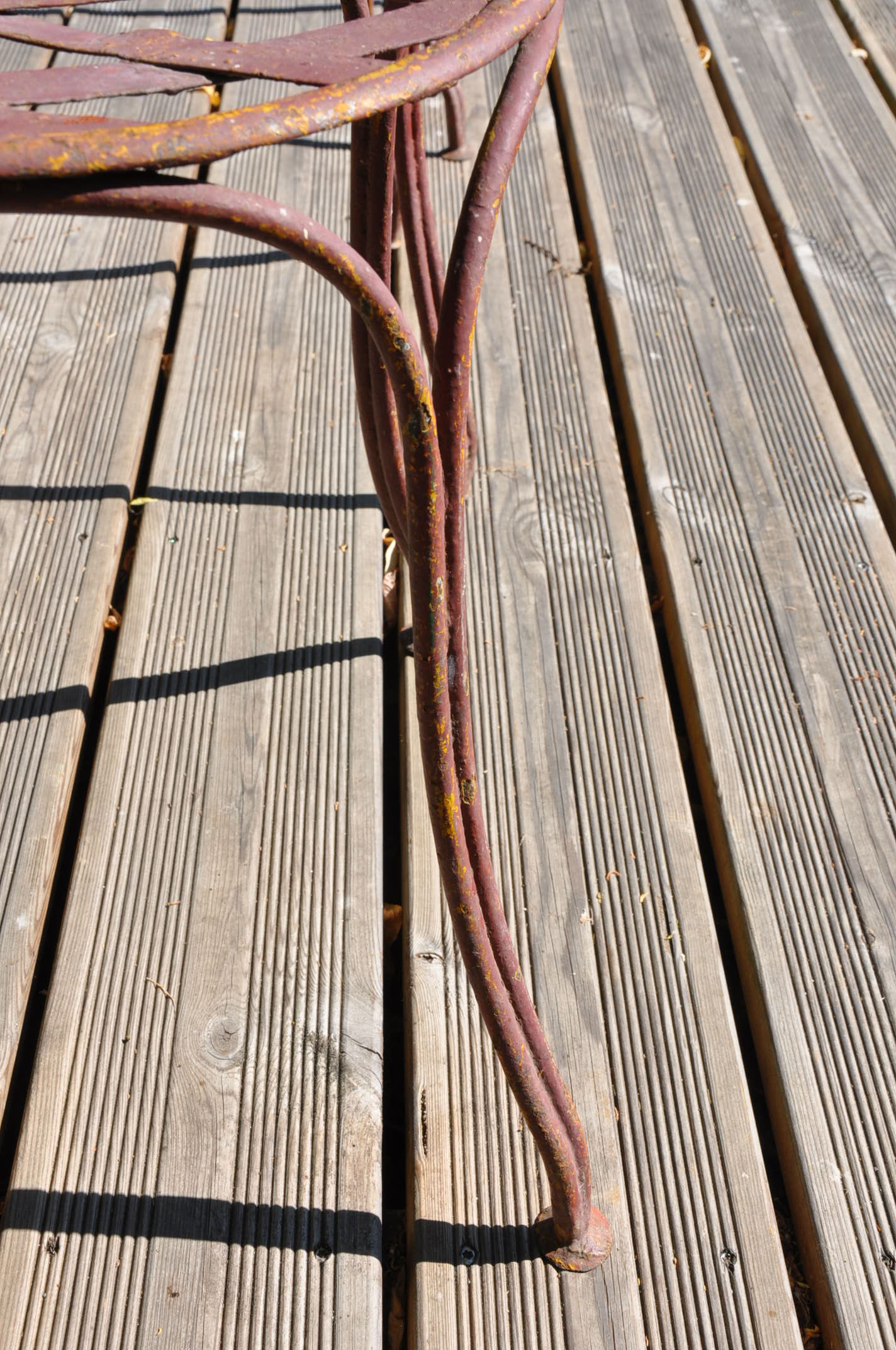 Set of 3 garden chairs