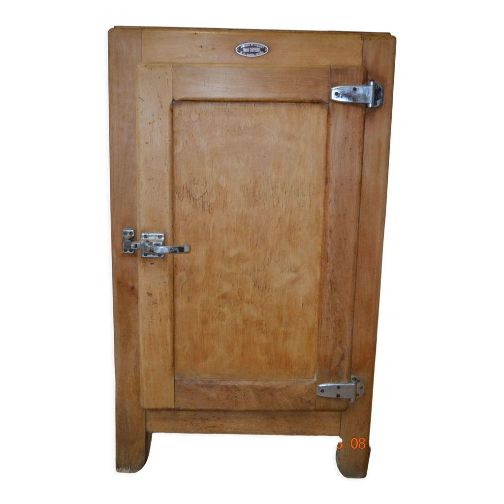 Meuble glacière ancien frigo années 1950 Selency
