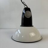 Ancienne petite suspension emaillee industrielle