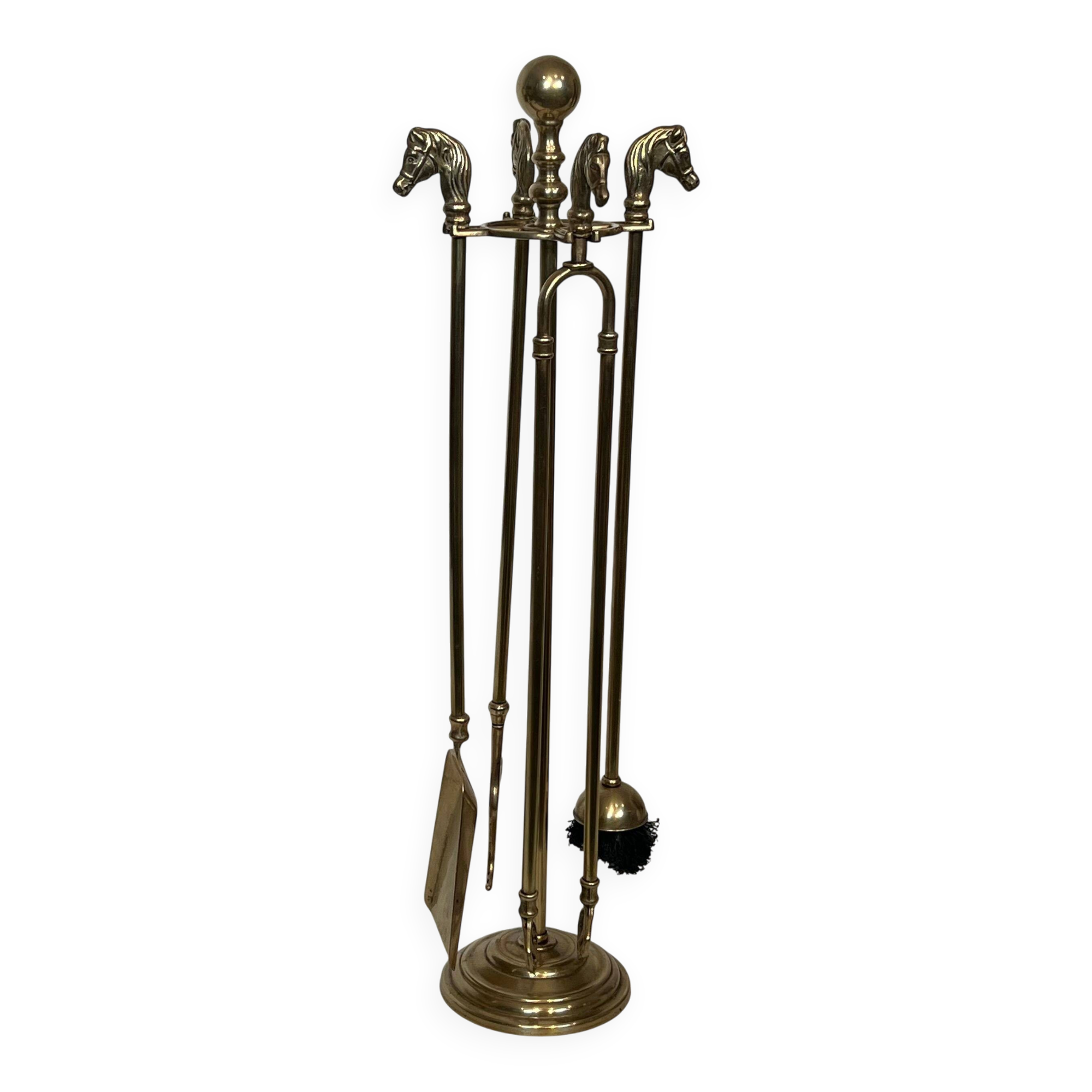 Brass fire starter necessary, horse head model.