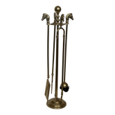 Brass fire starter necessary, horse head model.