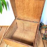 Old wooden box