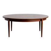 Sculptural coffee table in rosewood by Sven Ellekaer for AMBLER