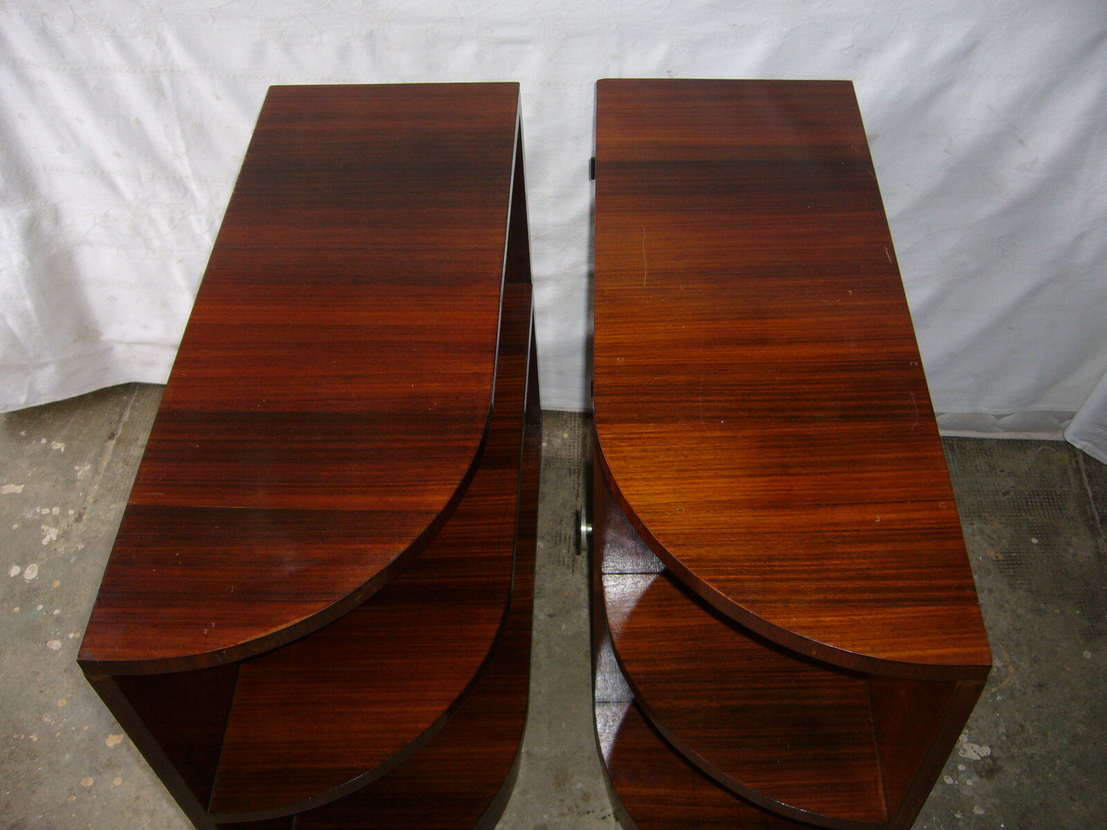 Paiir of art deco extra furniture, sofa ends