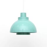 Blue Minisol pendant lamp by L. Kewo for Nordisk Solar, 1960s