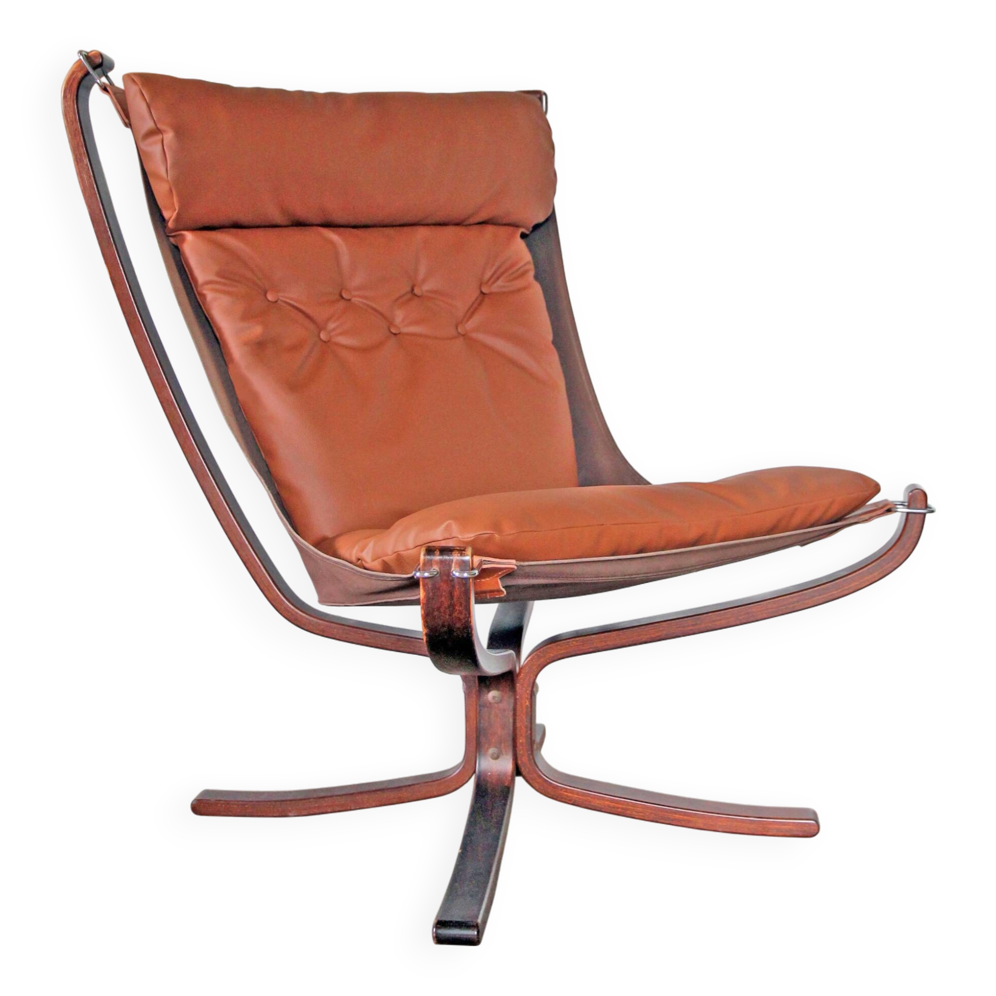 Falcon armchair, Sigurd Ressell for Vatne Mobler, 1970s