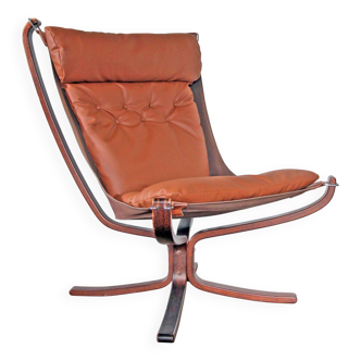 Falcon armchair, Sigurd Ressell for Vatne Mobler, 1970s