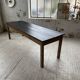 Table de ferme pin noire 250 cm