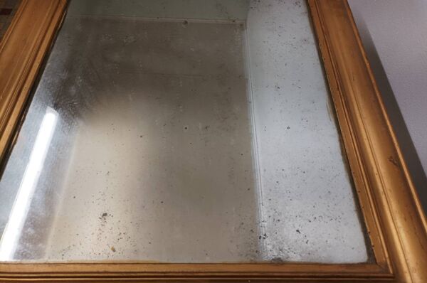 Ancien miroir Cheminée Louis Philippe 71x56 cm