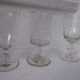 Batch of 6 old glass glass blown depareillè