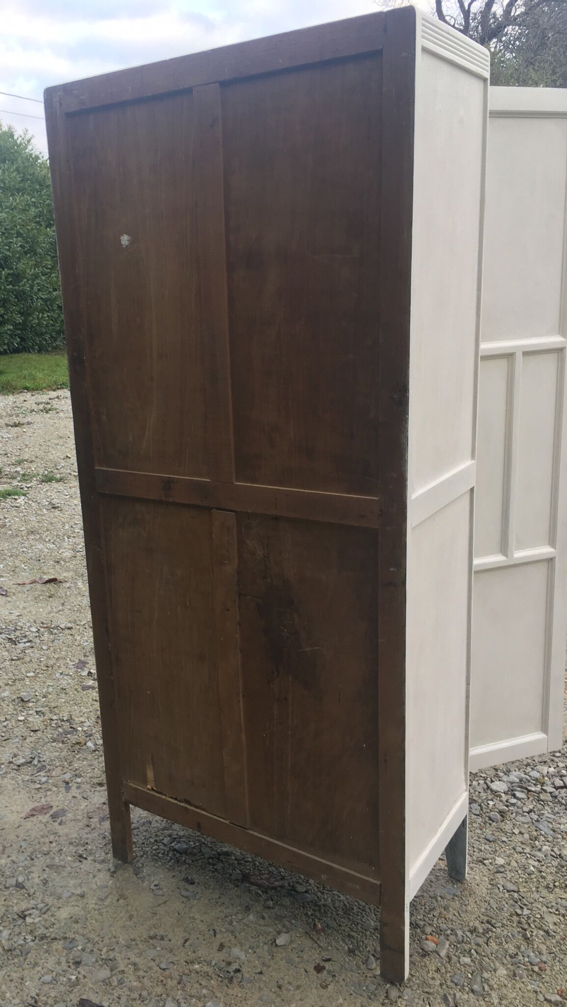 Armoire parisienne 2 portes blanc