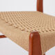 2 Arne Wahl Iversen dining chairs Denmark 60s-70s