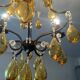 Ancien lustre en verre de Murano
