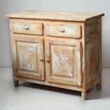 Small Parisian-style patinated sideboard