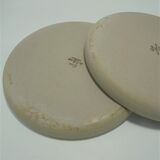 Series of 6 stoneware plates