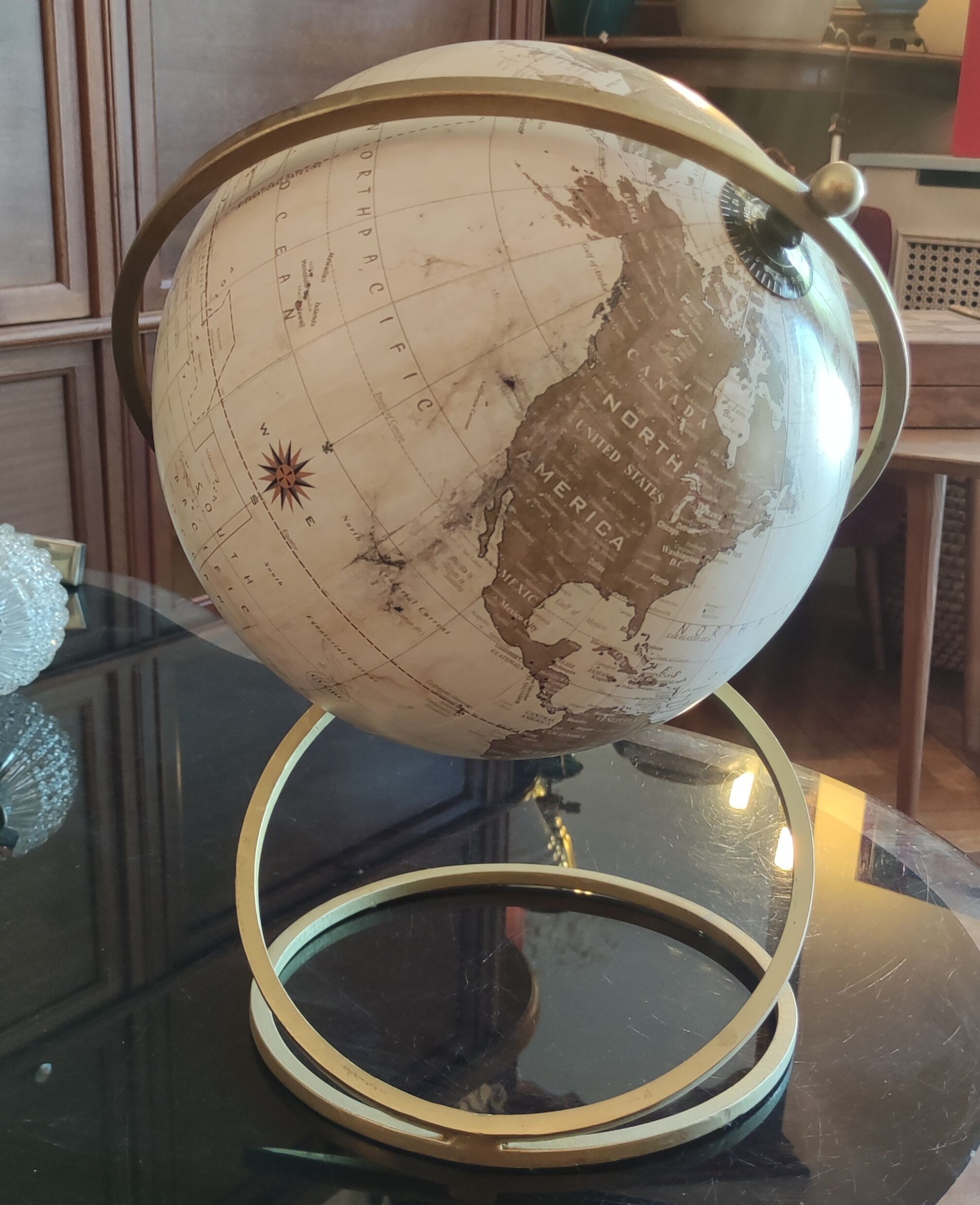 Ancient globe India