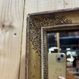 Miroir carré époque restauration