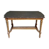 19th Century French Louis XVI style coffee table with marble top