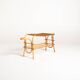 Scandinavian birch and elm flower stand, 1940s