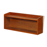 Vintage wall display case, Czech-made, 1960