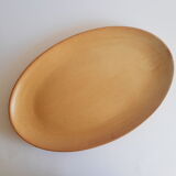 Plat ovale en gres Cnp gres village France vintage
