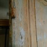 Stripped pine door