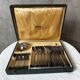 Coffret métal argenté