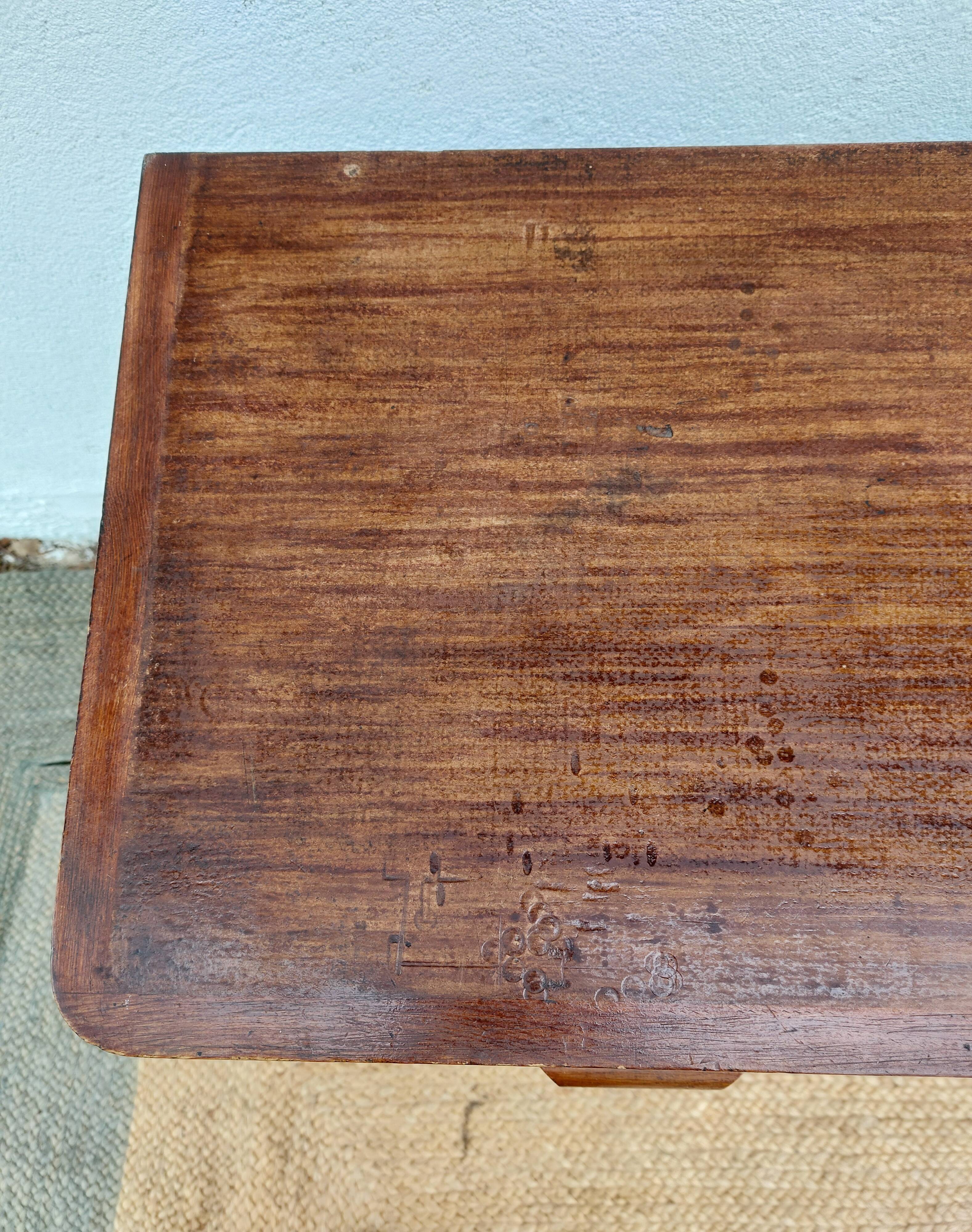 Vintage wooden handle buffet