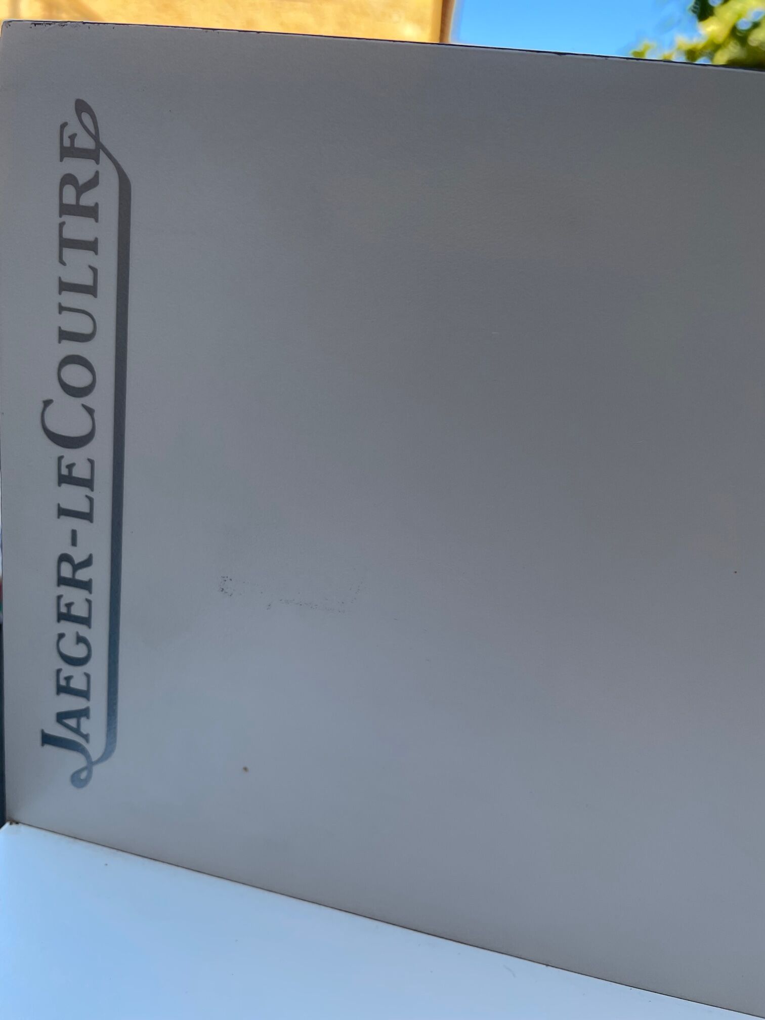 Jaeger Lecoultre showcase