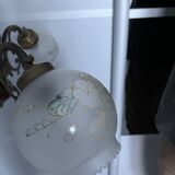 Vintage three-light chandelier