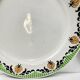 4 assiettes plates Sarreguemines "Maroussia", début XXe