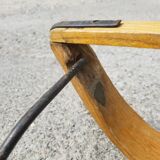 Old wooden toboggan - Donnay
