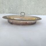 Silver metal butter maker