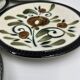 Set of 9 Boch Argenteuil dessert plates