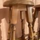 Tabouret de bar en bois massif