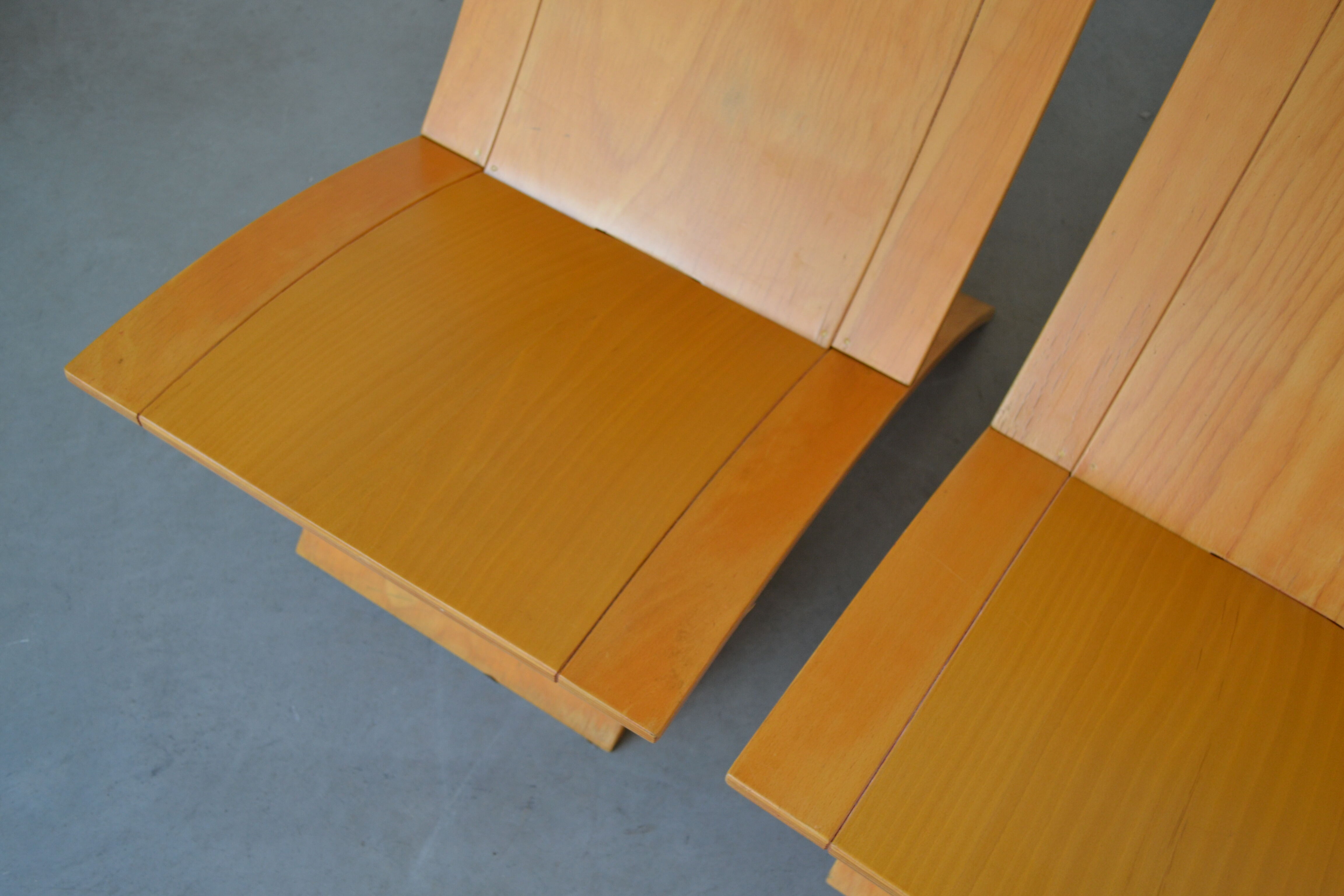 Pair of chairs Laminex Jens Nielsen