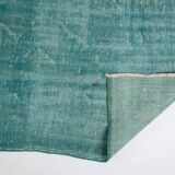 vintage Turqouise Vintage Carpet