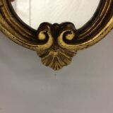 Gilded wooden mirror - 39x16cm