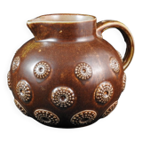 German ceramic pitcher pitcher from R.merkelbach Grenzhausen by Carl Mehlem