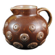 German ceramic pitcher pitcher from R.merkelbach Grenzhausen by Carl Mehlem