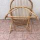 Rattan armchair